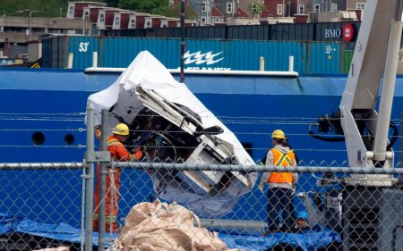 Титан шумбагч машины сэгийг далайн ёроолоос гаргахад хүний цогцсын үлдэгдэл илэрчээ